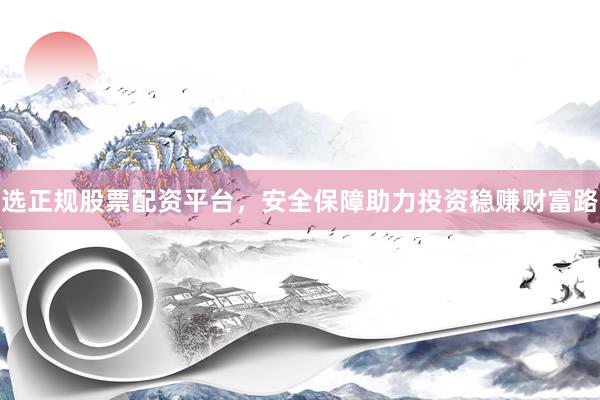 选正规股票配资平台，安全保障助力投资稳赚财富路