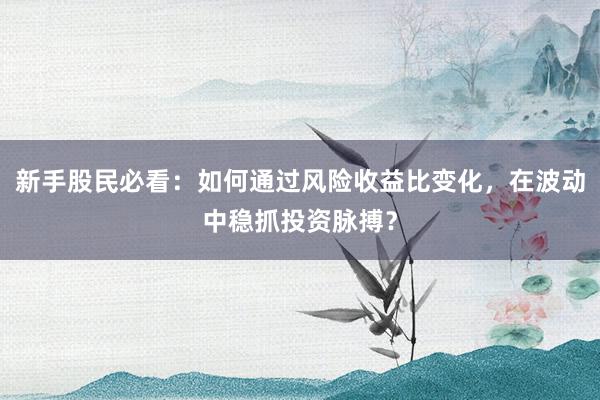 新手股民必看：如何通过风险收益比变化，在波动中稳抓投资脉搏？